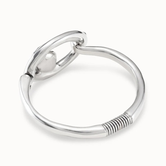 UNO de 50 Bracelet •TOGETHER •Size M -•Silver with Swarovski Crystals - Picture 3 of 15